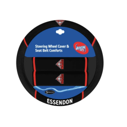 Essendon AFL Steering Wheel Cover