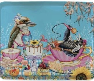 Melamine Serving Tray CWA Tea Party