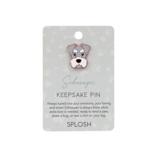Schnauzer Keepsake Pin