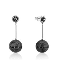 Death Star Drop Earrings