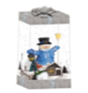 Christmas Gift Box Snowman