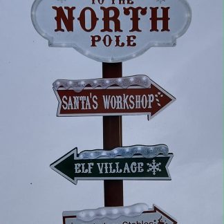 Christmas LED North Pole Scene
