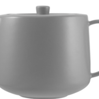 Cafe Life Teapot With Infuser 1L Grey Gift Boxed