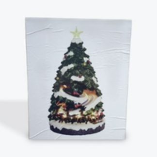 Christmas Led Village Train and Santa Deer