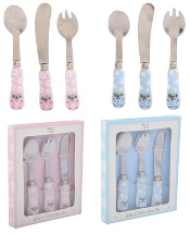 Baby Koala 3pce Cutlery Set of 2