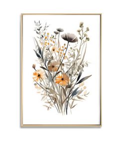 Botanical Wildflower C Canvas
