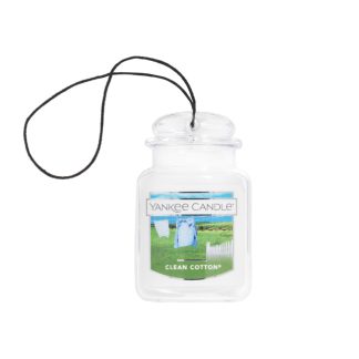 Yankee Car Jar Ultimate Clean Cotton
