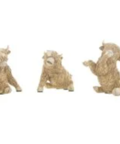 Hear/See/Speak Highland Cow