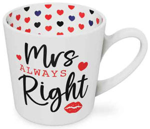 Mrs Always Right - Beautiful On The Inside Mug