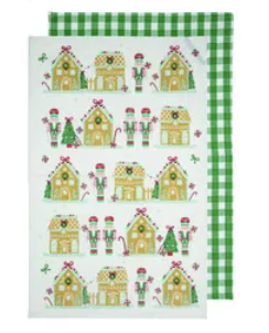 Festive Fun Assorted In SRT 2pk Kitchen Towel
