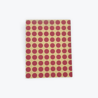 Wrap Kraft Pack Red Dot on Gold