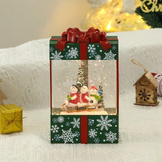 Green Snowman Christmas Led Musical