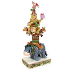 Disney Traditions 20cm Pooh & Friends Stacked