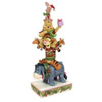 Disney Traditions 20cm Pooh & Friends Stacked
