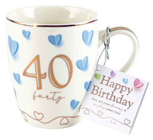 40th Sweet Heart Mug
