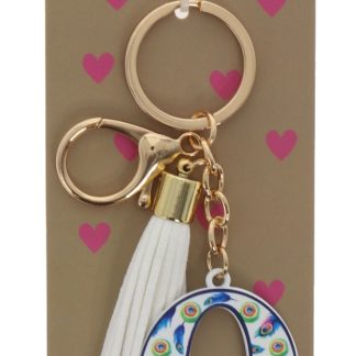 O keyring bag tag