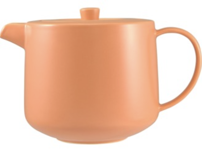 Cafe Life Teapot With Infuser 1L Apricot Gift Boxed