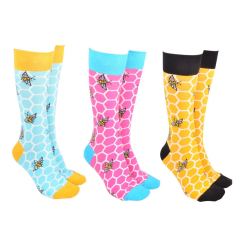 Sock Society Honeycomb Bee (3)
