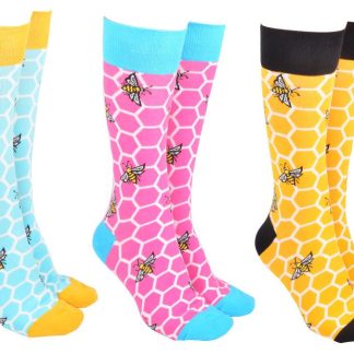Sock Society Honeycomb Bee (3)