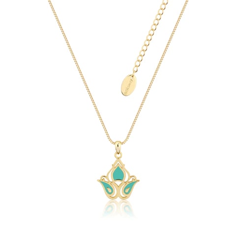 Princess Jasmine Enamel Necklace