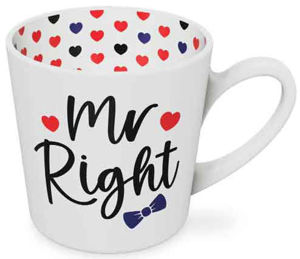 Mr Right - Beautiful On The Inside Mug