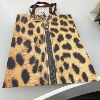 Leopard print bag