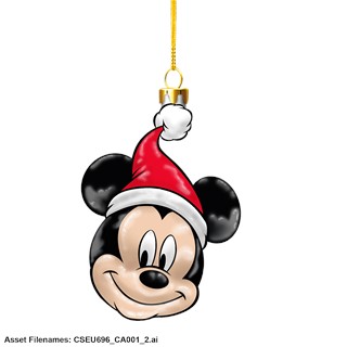 Mickey 3D Plastic Ornament