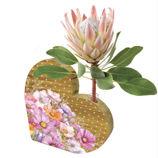 Bud Vase Wistful W'flowers