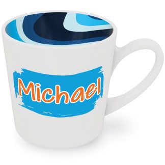 Michael motif mug