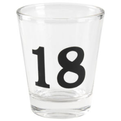 18th Shot Glass