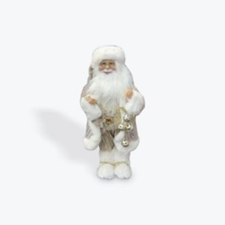 Champagne Standing Santa Claus 45cm