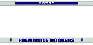 Fremantle Dockers AFL Number Plate Frame