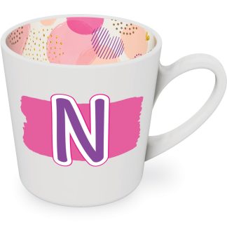 N motif mug female