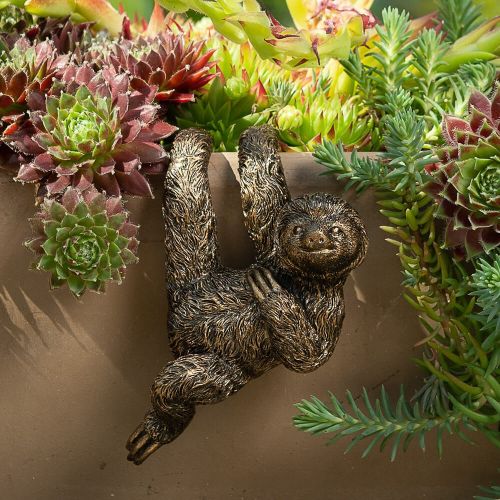 Pot buddies: Antique Bronze Sloth