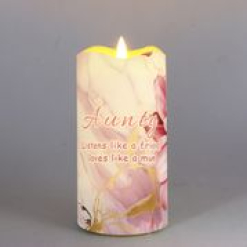 Twilight LED Candle Blooming Elegance - Aunty