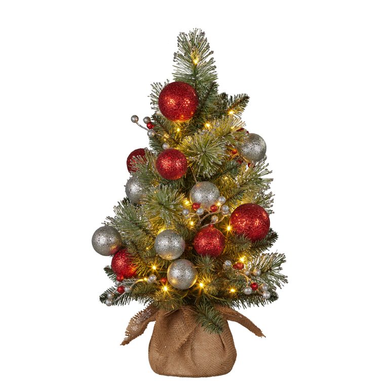 2ft Tree with Lights- Jingle Bells Collection