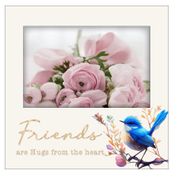 Mystical Blooms Epoxy Photo Frame 4x6in - Friends