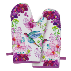 Birds & Blooms 2pk Oven Mitt