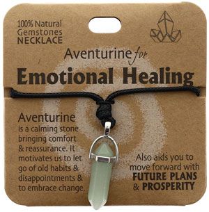 Aventurine For Emotional Healing Necklace