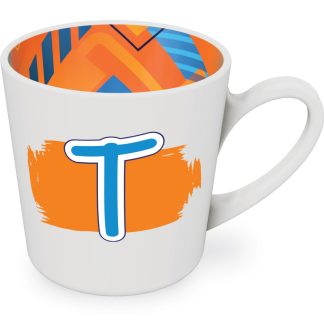 T motif mug male