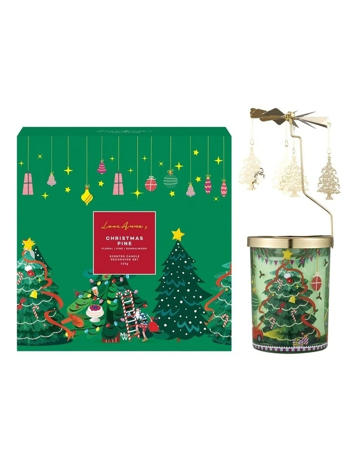 Festive Down Under Christmas Pine Fragrance Candle 235g