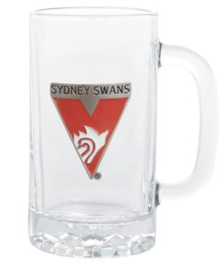 Stein With Metal Badge