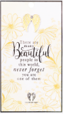 yellow beautiful Pin Card