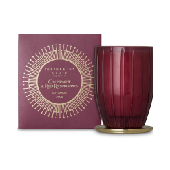 Champagne & Red Raspberries Soy Candle 700g