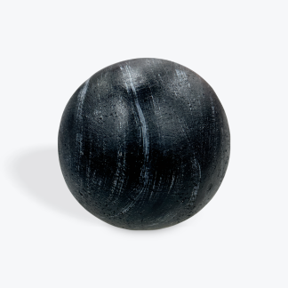 Black Marble Balls 10cm