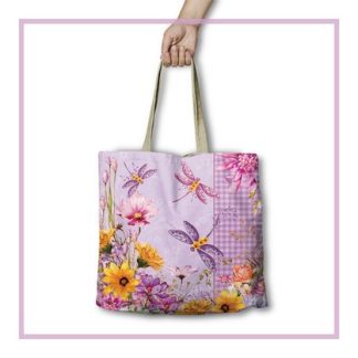 Dragonfly Fields Shopping Bag