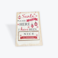 Naughty or Nice Flip Hanger