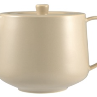 Cafe Life Teapot With Infuser 500ML Sand Gift Boxed