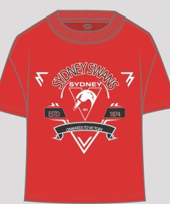 Kids Banner Tee Swans