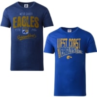 WestCoast Eagles Mens Classics 2 Pack Tees